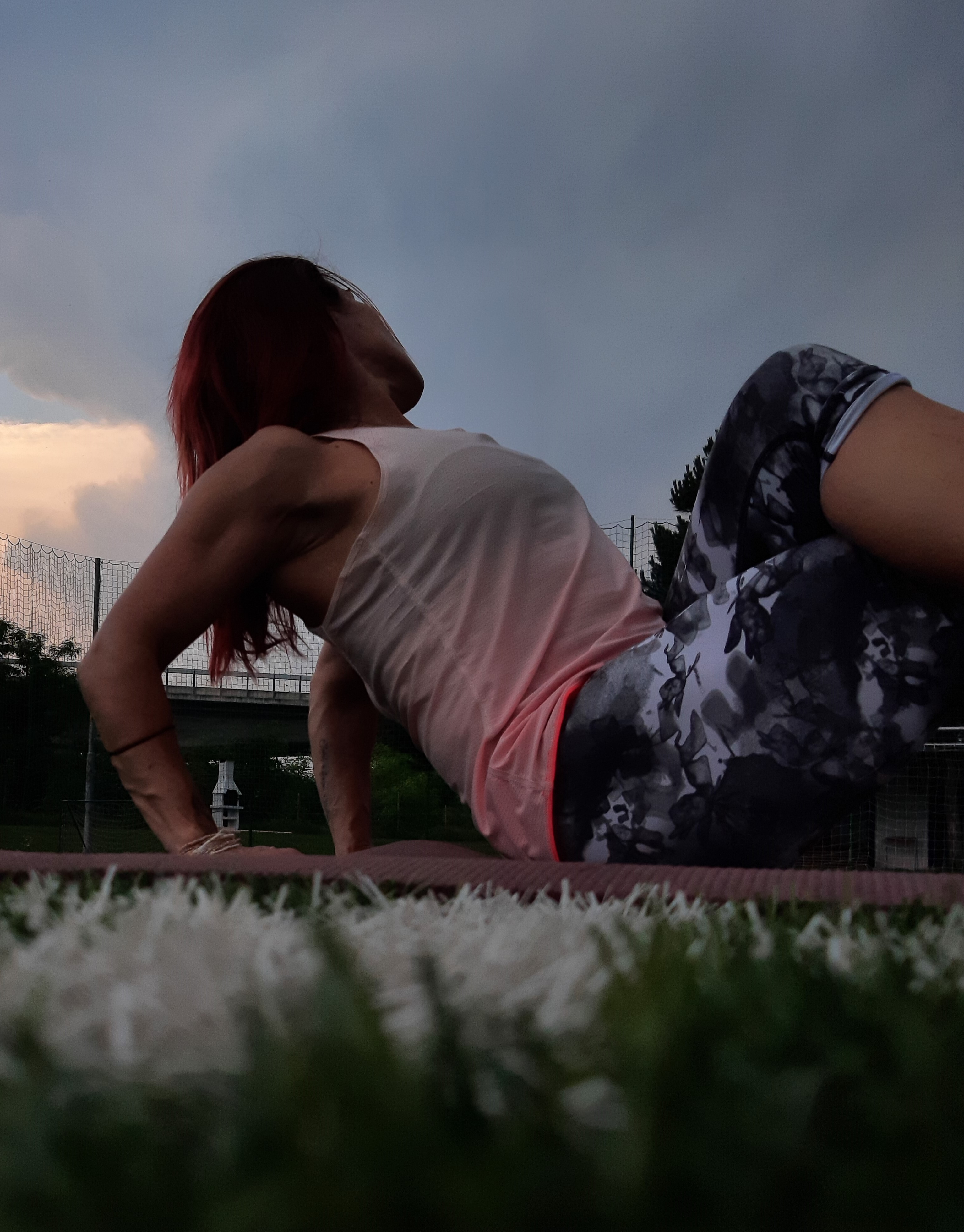 O body tehniki - Jaz med raztezanjem